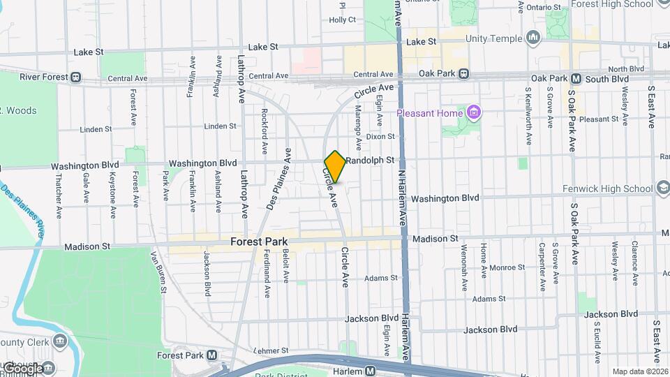 234 Circle Ave Map and Location Details