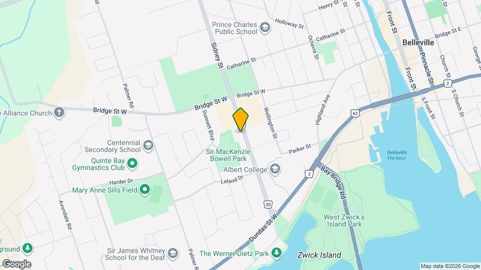 128 Sidney St Map and Location Details