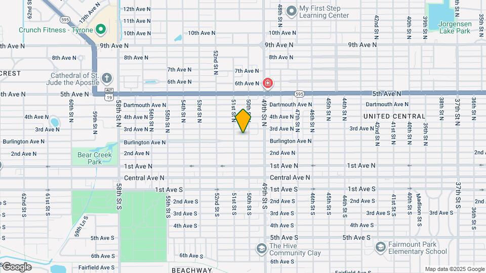 5029 Burlington Ave N Map and Location Details