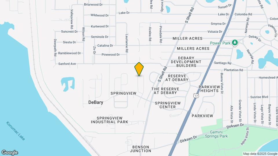 315 Sabal Springs Ct Mapa y Detalles de la Ubicación