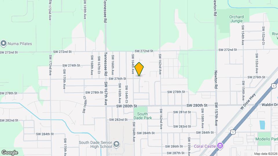 16305 SW 276th St Map and Location Details