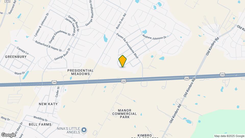 19309 W.T. Gallaway St Map and Location Details