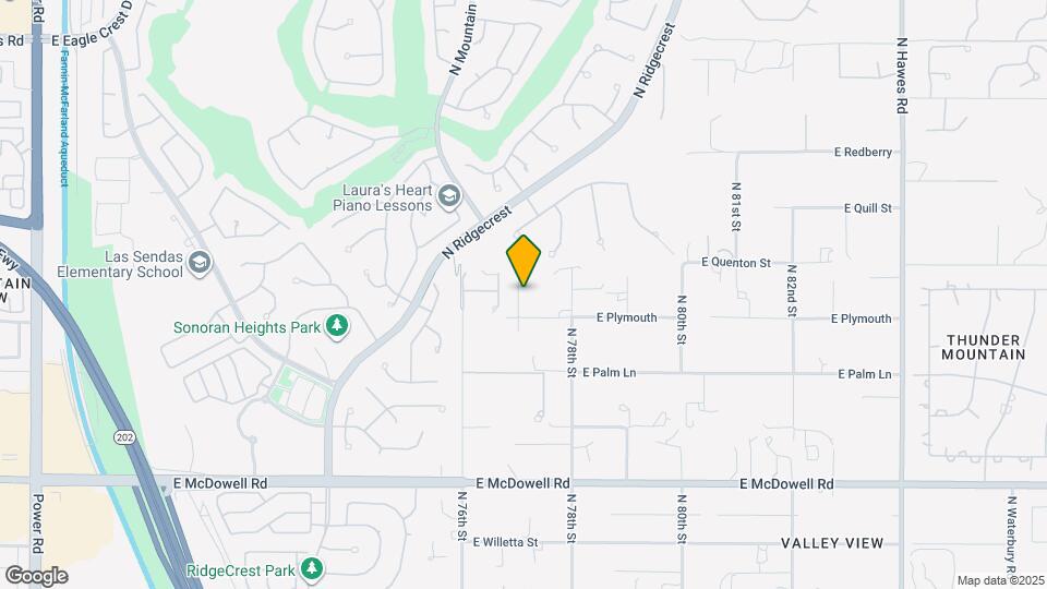 3117 N 77th St Map and Location Details