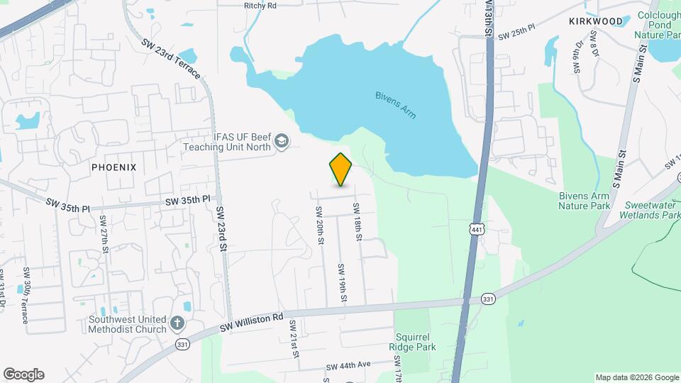 1824 SW 35th Ave Map and Location Details