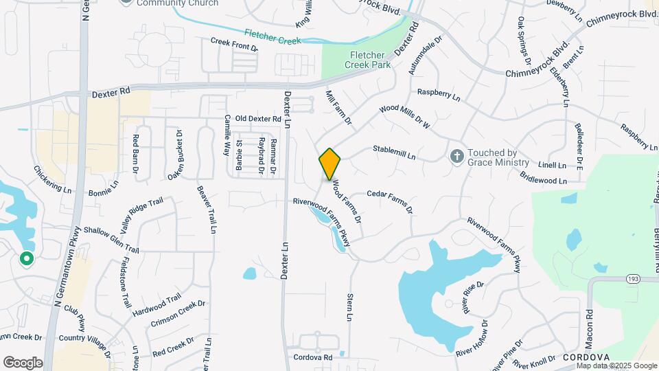 1585 Wood Farms Dr Map and Location Details