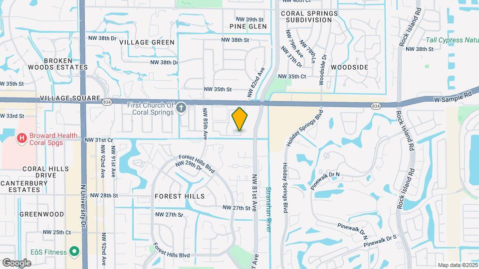 3204 Coral Lake Ln, Unit 3204 Mapa y Detalles de la Ubicación