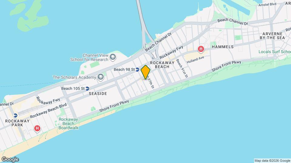 1-78 Beach 98th St, Unit 3 Map and Location Details