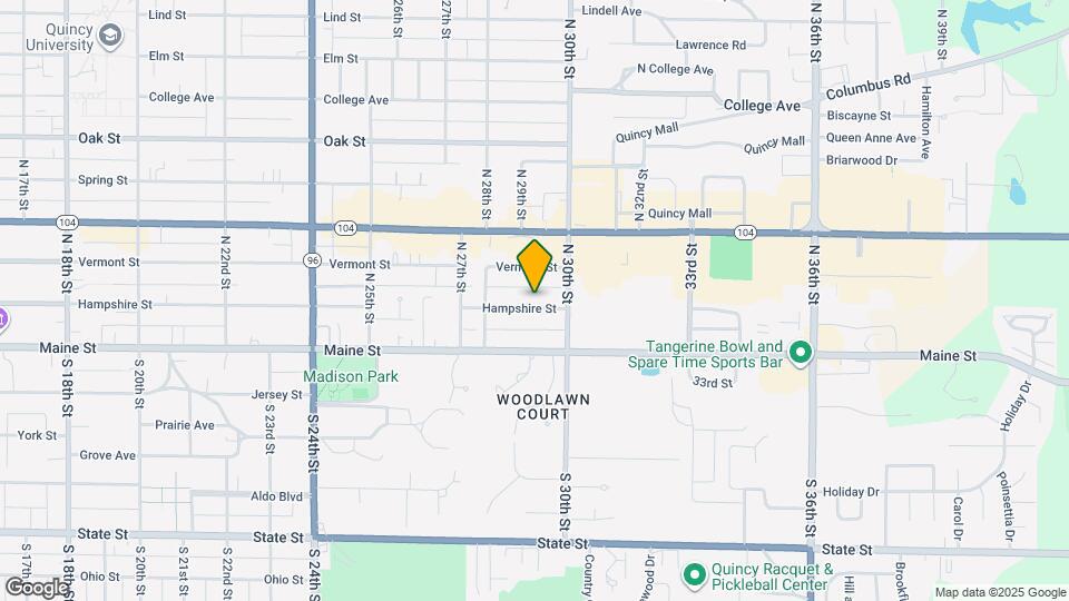 2911 Hampshire St Map and Location Details