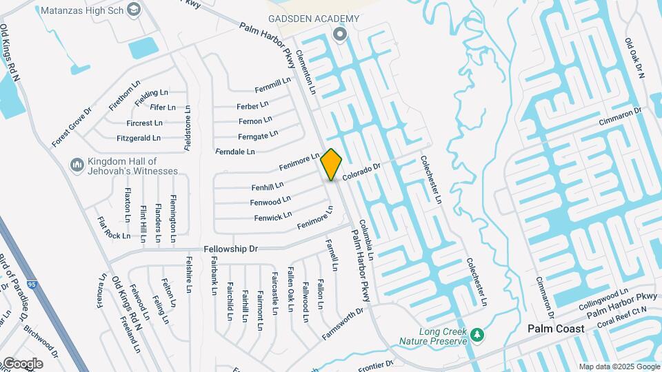 156 Fenimore Ln Map and Location Details