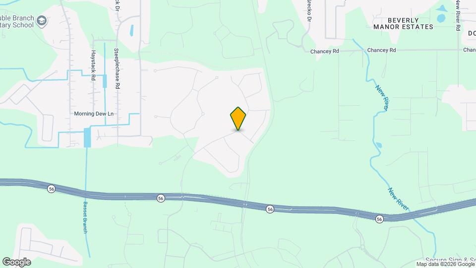 3101 Hollow Hickory Pl Map and Location Details