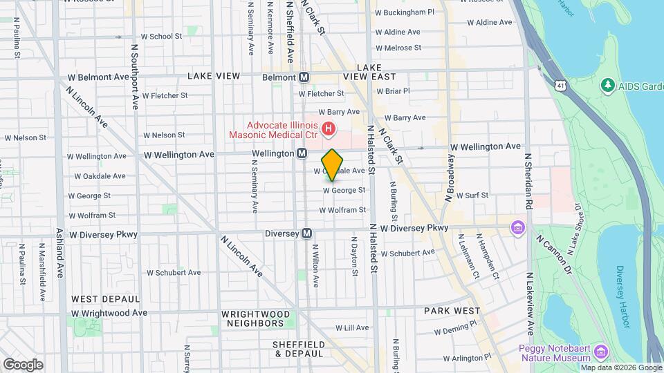 2904 N Mildred Ave, Unit I3 Map and Location Details