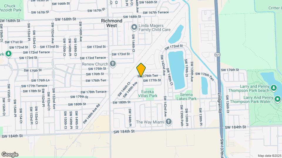 17630 SW 143rd Ct Map and Location Details