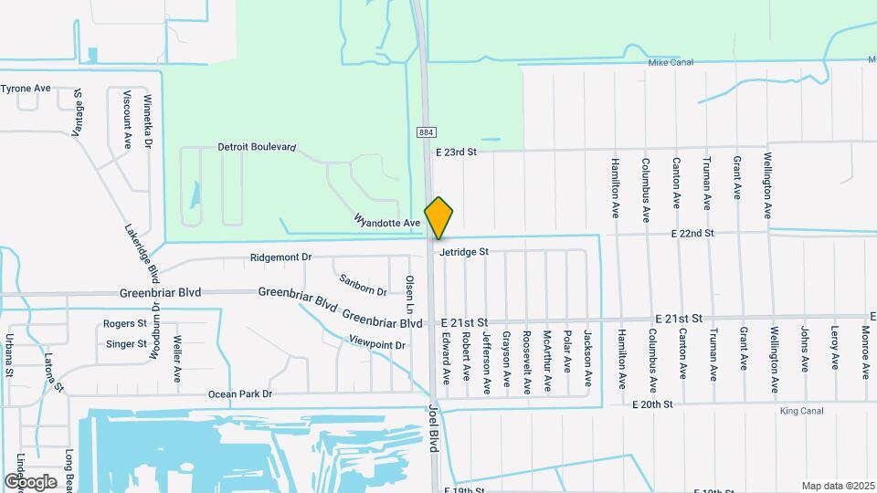 2301 Jetridge St Map and Location Details