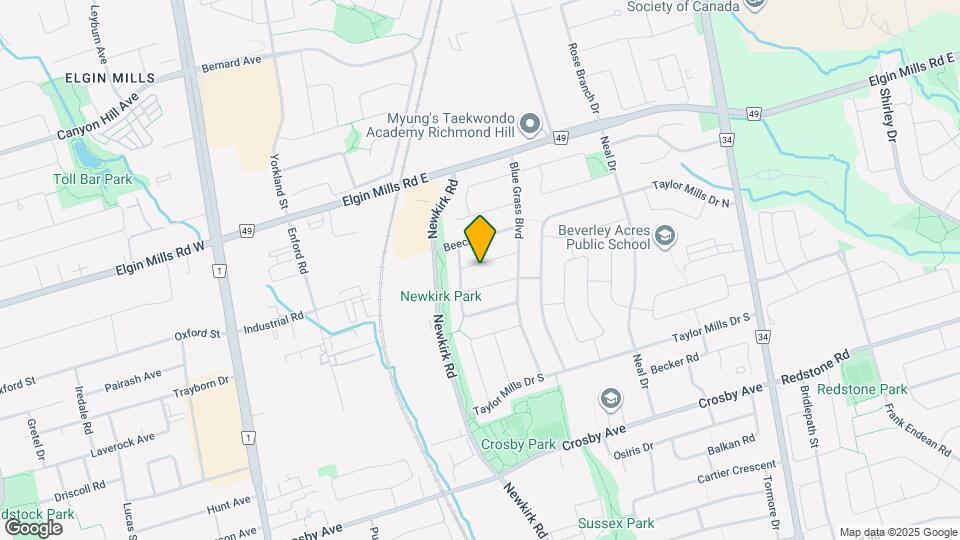 224 Alsace Rd Map and Location Details