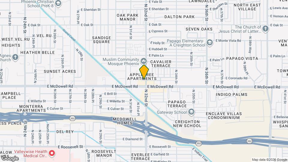 1618 N 32nd St Mapa y Detalles de la Ubicación