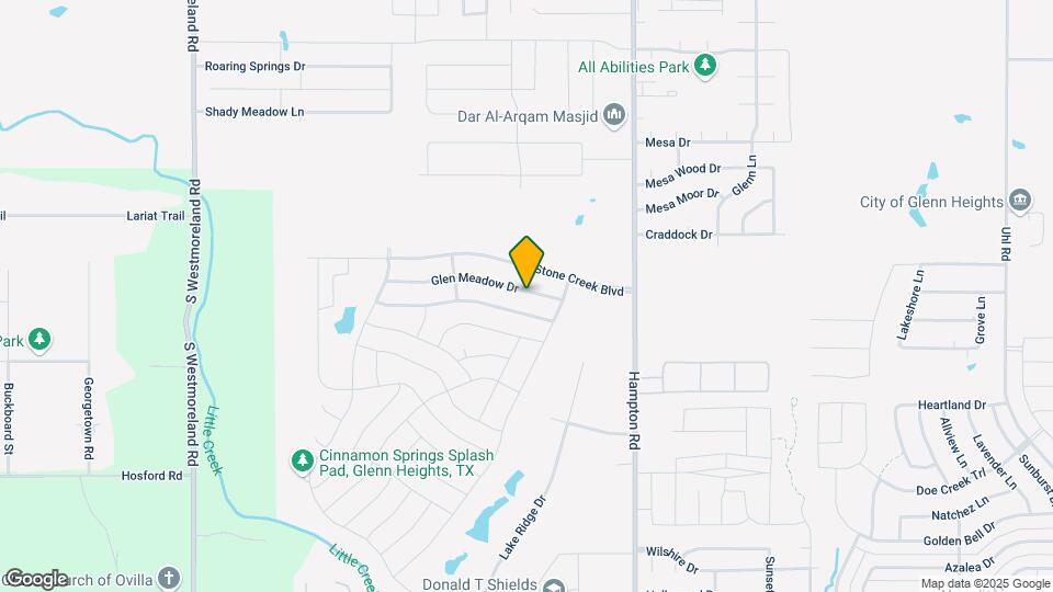 224 Glen Meadow Dr Map and Location Details