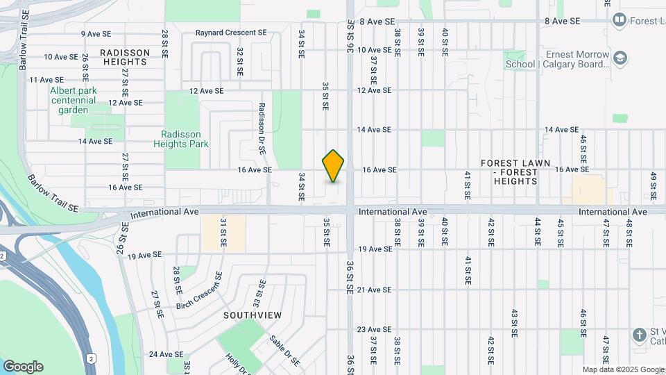 1716 35th St SE Map and Location Details