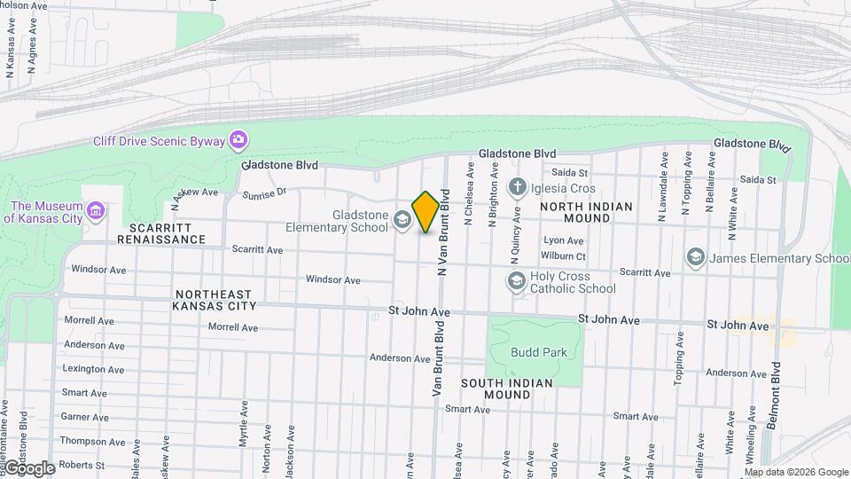 321 N Lawn Ave Mapa y Detalles de la Ubicación