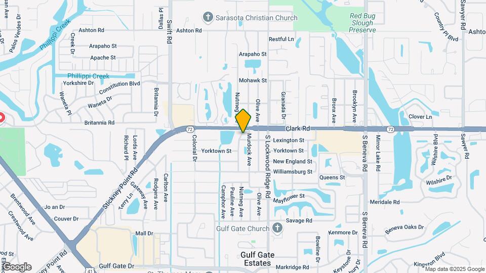 5825 Nutmeg Ave Map and Location Details