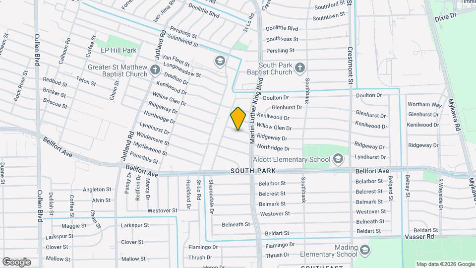 5622 Ridgeway Dr Mapa y Detalles de la Ubicación