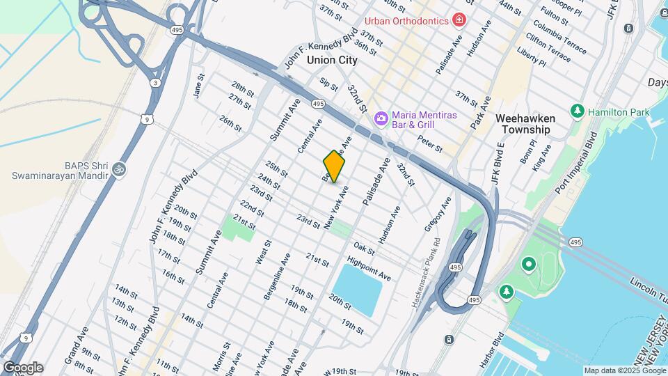 411 26th St Map and Location Details