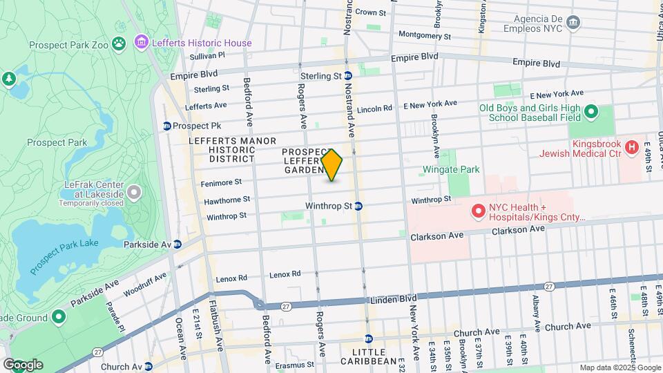245 Hawthorne St Map and Location Details