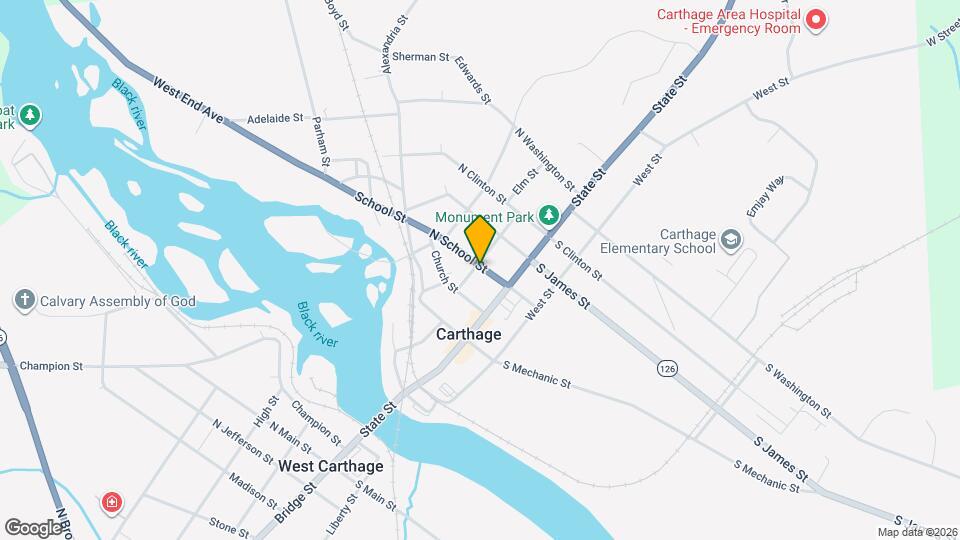 420 Budd St Map and Location Details