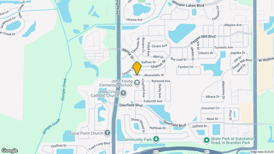 2782 Muscatello St Map and Location Details