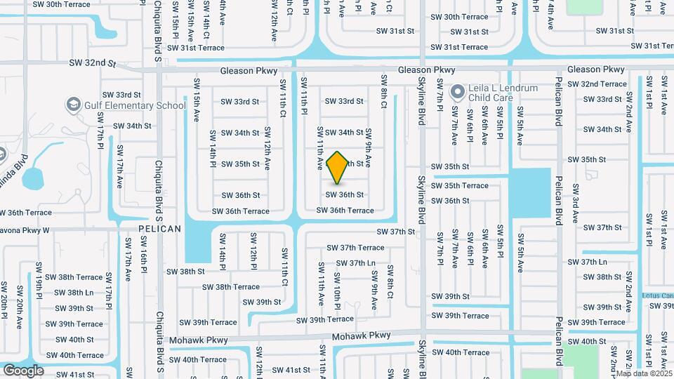 1005 SW 36th St Map and Location Details