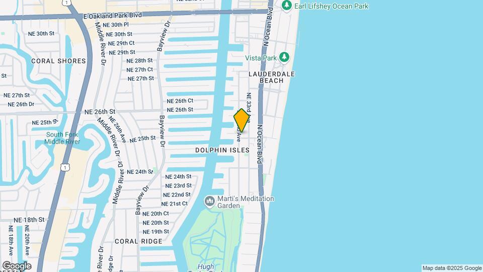 3201 NE 23rd St Map and Location Details