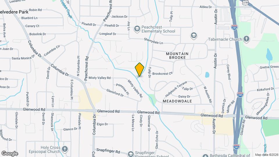 3567 Brookfield Ln Map and Location Details