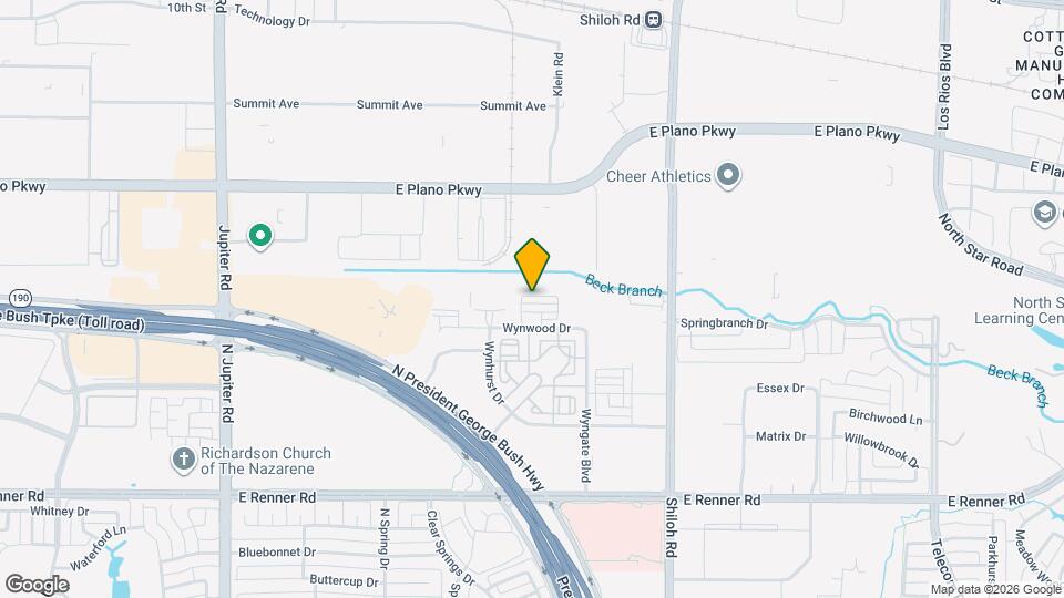 3316 Santee St Map and Location Details