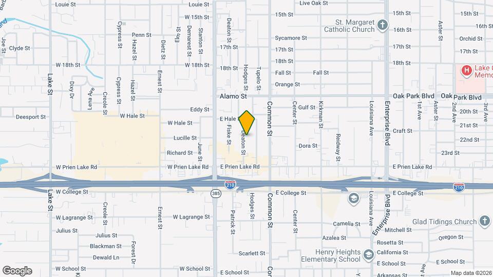 3105 Deaton St Map and Location Details