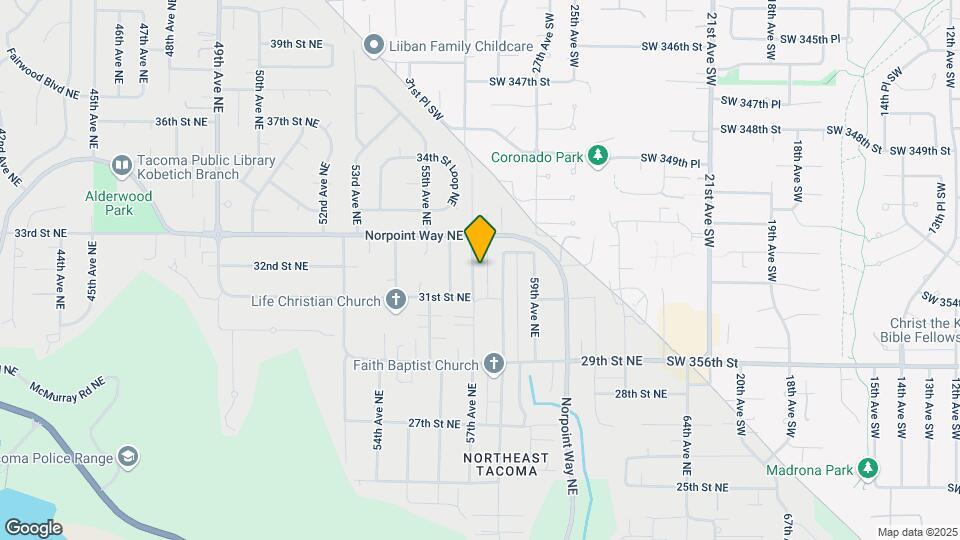 3113 57th Ave NE Mapa y Detalles de la Ubicación