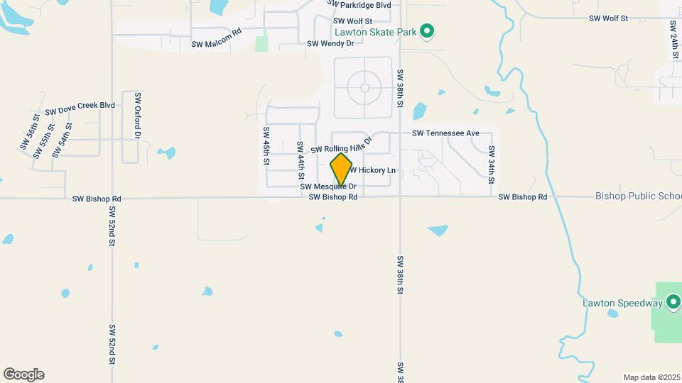 4016 SW Mesquite Dr Map and Location Details