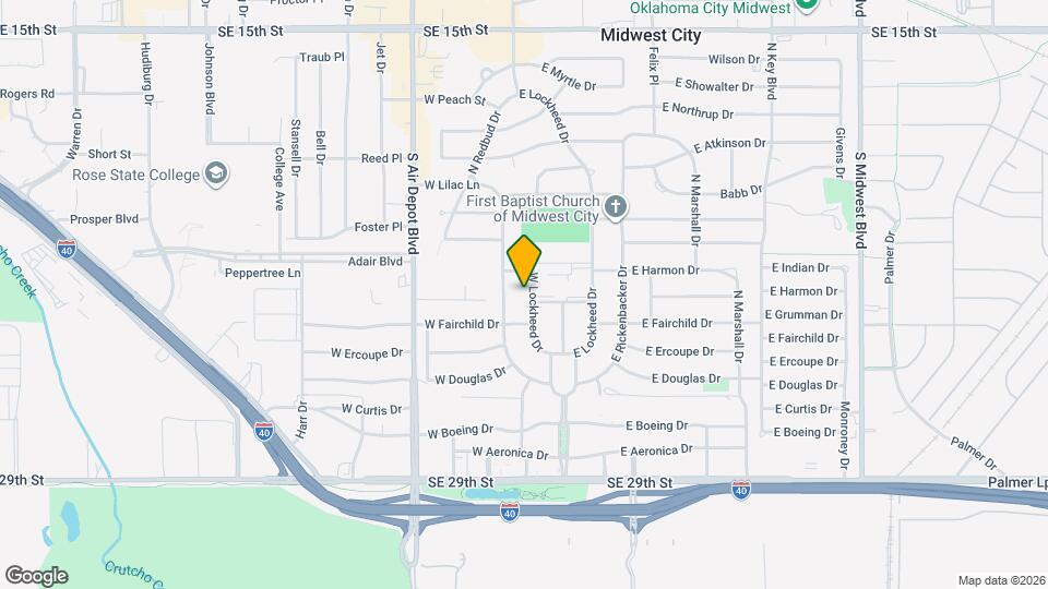 512 W Lockheed Dr Map and Location Details