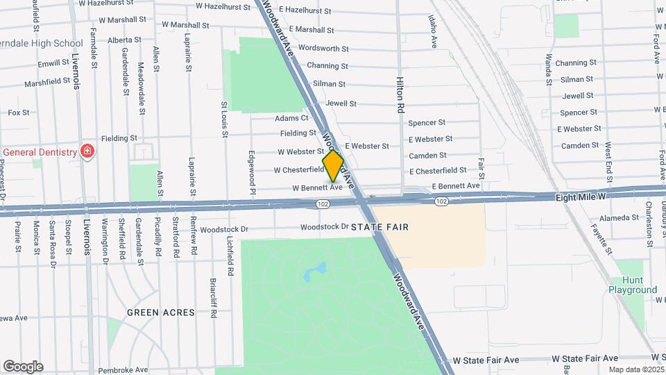 157 E Bennett Ave Map and Location Details