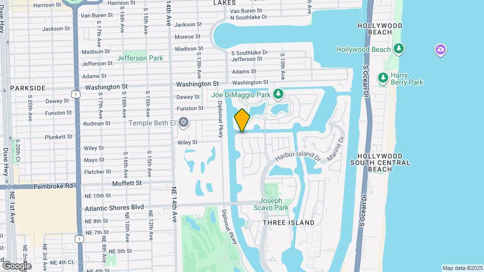 1141 Waterside Ln Map and Location Details