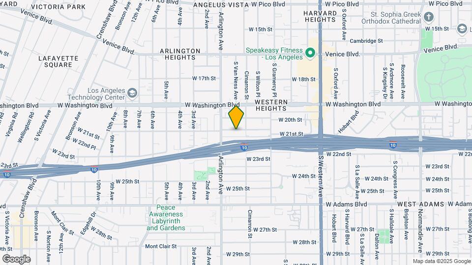2348-2356 W 21st St Mapa y Detalles de la Ubicación