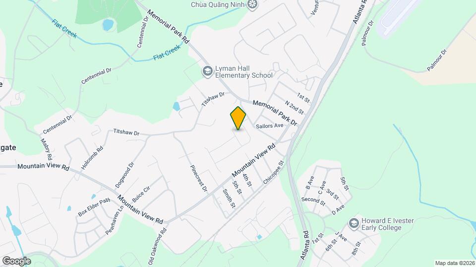 2124 Birch Mountain Run Map and Location Details