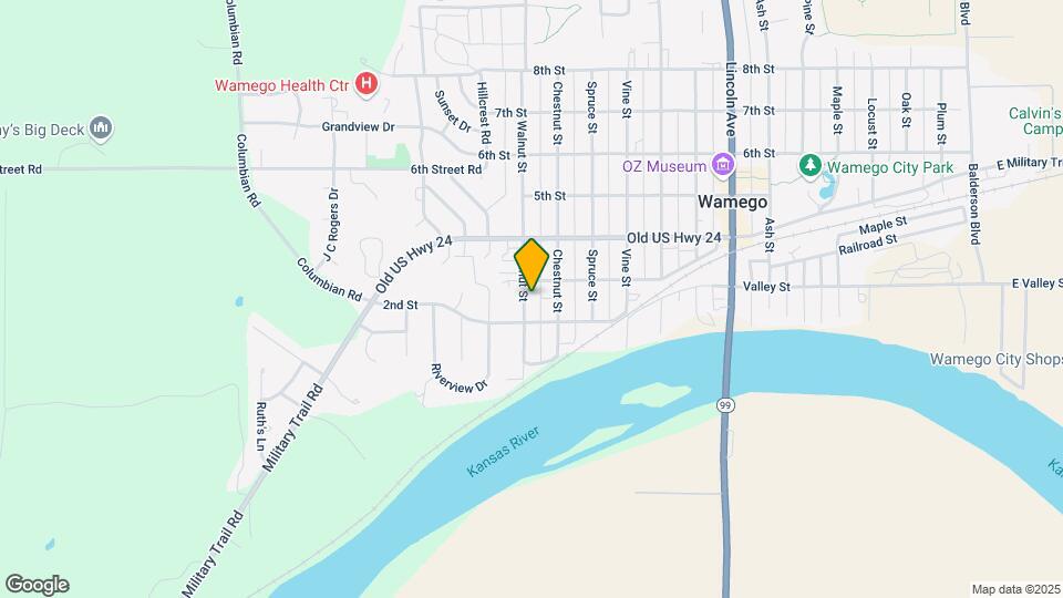 210 Walnut St, Unit 1 Map and Location Details