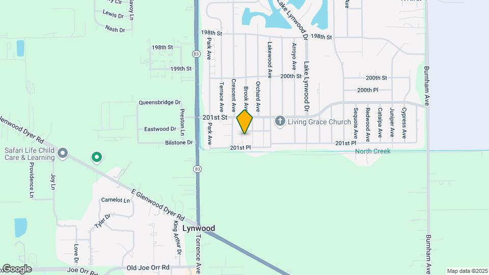 20167 Ash Ln Map and Location Details