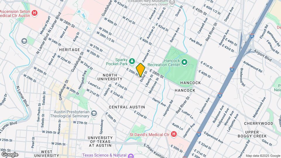 3410 Duval St Map and Location Details