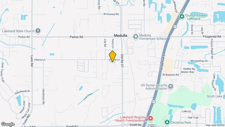 5617 Cherry Wood Cir Mapa y Detalles de la Ubicación