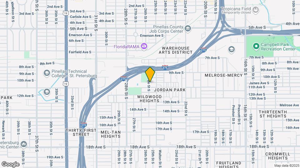 2550 10th Ave S Map and Location Details