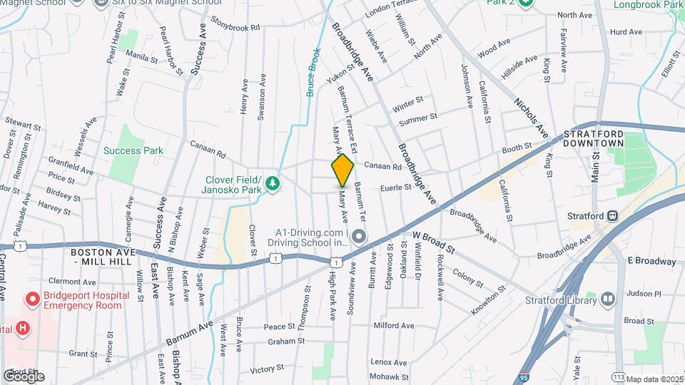 206 Mary Ave Map and Location Details