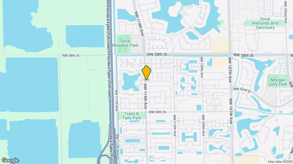 5422 NW 113th Pl Map and Location Details