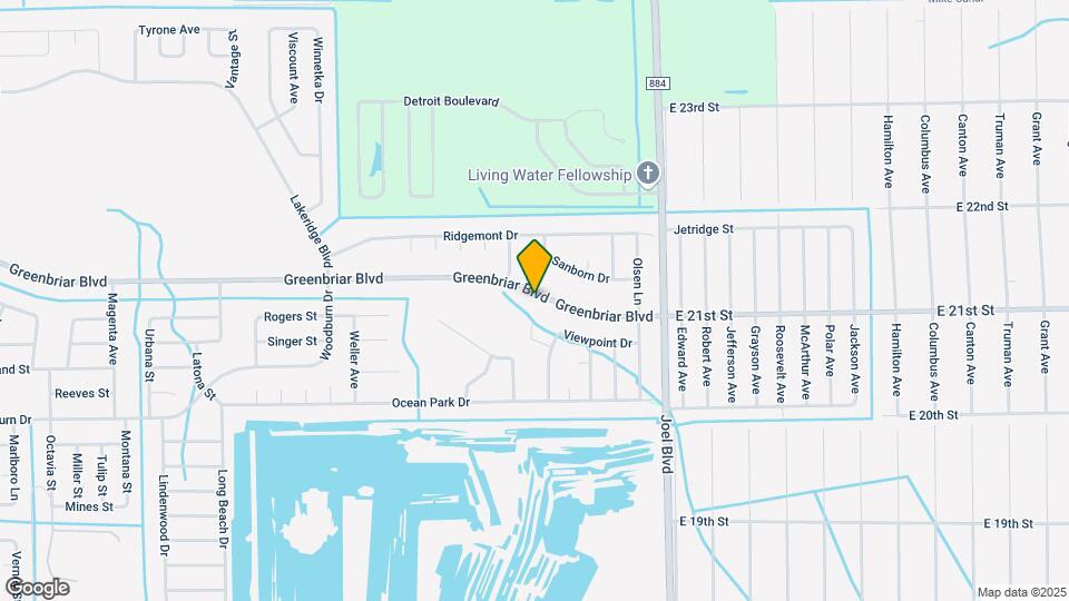 141 Greenbriar Blvd Map and Location Details
