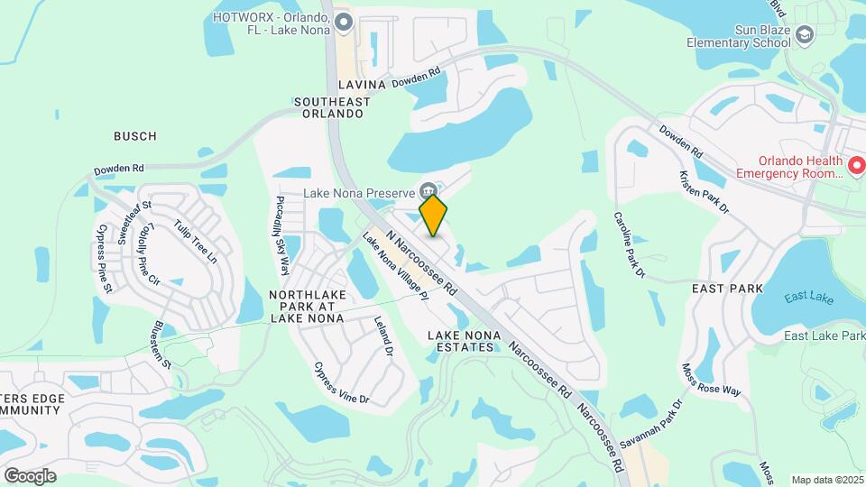 9555 Silver Buttonwood St Map and Location Details