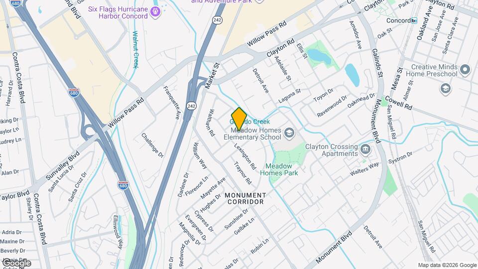 2016 Belmont Rd Map and Location Details